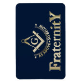 Magnet Flexible Symbole franc-maçonnerie (Vertical)