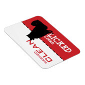 Magnet Flexible Symbole magnétique du chien malamué Husky Samoyu (Côté Droit)