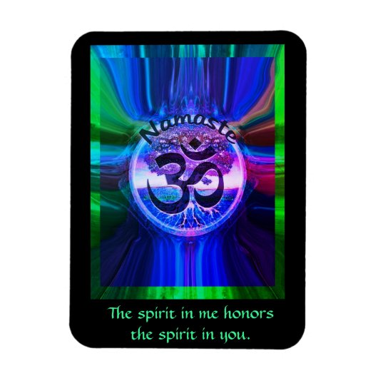Magnet Flexible Symbole Namaste (Vertical)