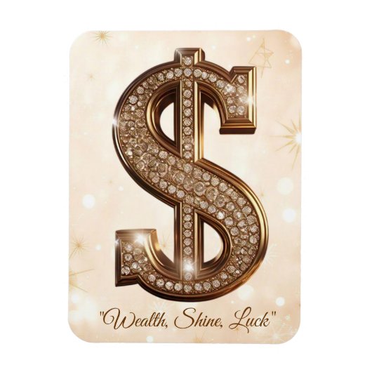 Magnet Flexible "Symbole opulent de la prospérité" (Vertical)