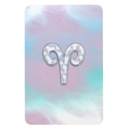 Magnet Flexible Symbole zodiaque de la Mère de style perle (Vertical)