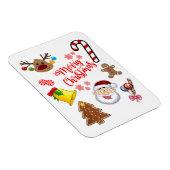 Magnet Flexible Symboles Joyeux Noël (Côté Droit)