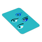 Magnet Flexible Symboles oculaires des bateaux de pêche grecs (Côté Droit)