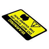 Magnet Flexible Sympa Garde Poméranienne Signal d'avertissement ch (Côté Droit)