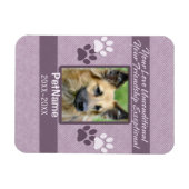 Magnet Flexible Sympathie inconditionnelle de l'animal de compagni (Horizontal)