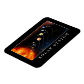 Magnet Flexible Système solaire (Côté Gauche)