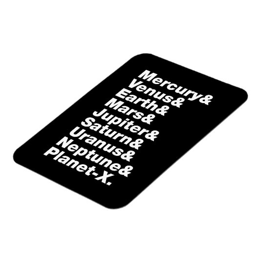 Magnet Flexible Système solaire (Côté Gauche)