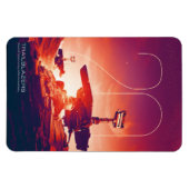 Magnet Flexible Système solaire, 20 ans d'esprit et d'opportunité (Horizontal)