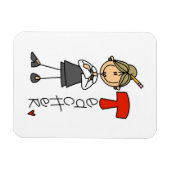 Magnet Flexible T est pour Enseignant (Horizontal)