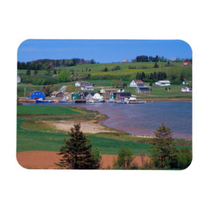 Magnet Flexible T.N. Canada, Île-du-Prince-Édouard. Des bateaux so