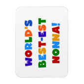 Magnet Flexible T-shirts et cadeaux de la Meilleure Vierge aux cou (Vertical)