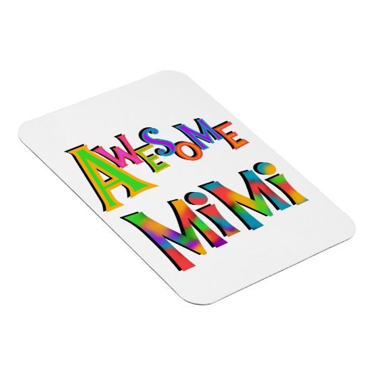 Magnet Flexible T-shirts et cadeaux Mimi impressionnants (Côté Droit)