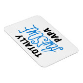 Magnet Flexible T-shirts et cadeaux Papa absolument géniaux (Côté Droit)