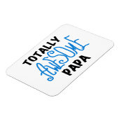 Magnet Flexible T-shirts et cadeaux Papa absolument géniaux (Côté Gauche)