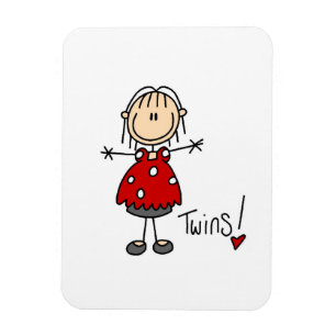 Magnet Flexible T-shirts et cadeaux pour futures mamans de jumeaux