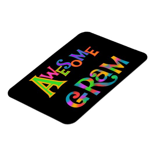 Magnet Flexible T-shirts et cadeaux superbes Gram (Côté Gauche)