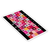 Magnet Flexible Table japonaise de katakanas (Côté Droit)