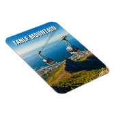 Magnet Flexible Table Mountain Ariel Cableway Afrique du Sud (Côté Droit)