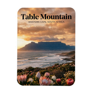 Magnet Flexible Table Mountain, Le Cap, Cap-Occidental