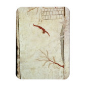 Magnet Flexible Tableau de la Tombe du Plongeur du sud (Vertical)
