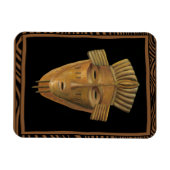 Magnet Flexible Tableau de Masque Africain par Chariklia Zarris (Horizontal)