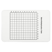 Magnet Flexible Tableau de multiplication (Horizontal)