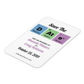 Magnet Flexible Tableau périodique des éléments Enregistrer la dat (Côté Gauche)