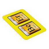 Magnet Flexible Tableau périodique : Soyez Er (Côté Droit)