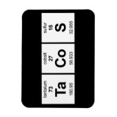 Magnet Flexible Tableau périodique TaCoS (Vertical)