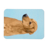Magnet Flexible Tableau Rhodesian Ridgeback - Art Chien original (Horizontal)