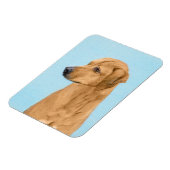 Magnet Flexible Tableau Rhodesian Ridgeback - Art Chien original (Côté Gauche)
