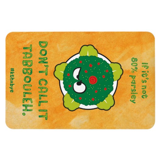 Magnet Flexible Taboulé grossier (Horizontal)