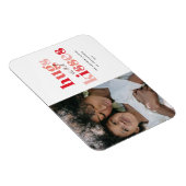 Magnet Flexible Tâches courageuses et baisers Photo Saint Valentin (Côté Droit)