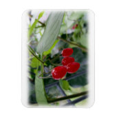 Magnet Flexible Taches rouges d'automne (Vertical)