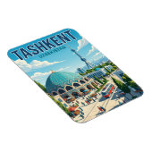 Magnet Flexible Tachkent Ouzbékistan (Côté Droit)