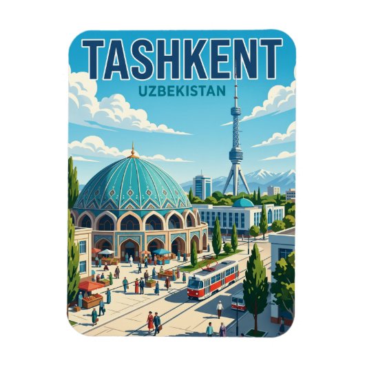 Magnet Flexible Tachkent Ouzbékistan (Vertical)