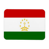Magnet Flexible Tadjikistan - Drapeau - (Horizontal)