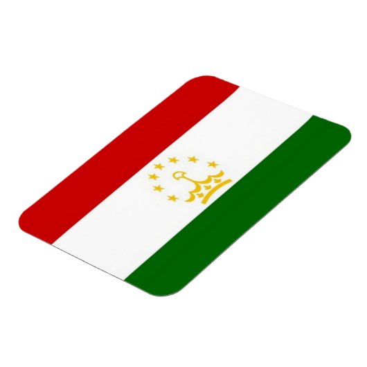Magnet Flexible Tadjikistan - Drapeau - (Côté Gauche)