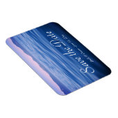 Magnet Flexible Tahoe du lac Rose et Bleu, photo Enregistrer la da (Côté Droit)