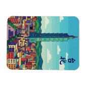 Magnet Flexible Taipei 101 (Horizontal)
