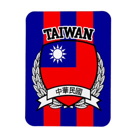 Magnet Flexible Taïwan (Vertical)