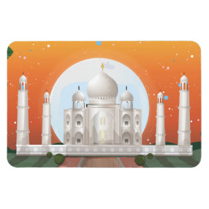 Magnet Flexible Taj Mahal