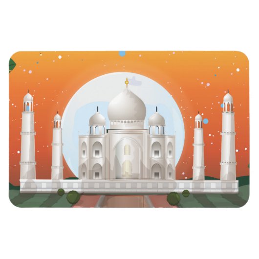 Magnet Flexible Taj Mahal (Horizontal)