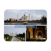 Magnet Flexible Taj Mahal - Inde - (Horizontal)