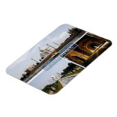 Magnet Flexible Taj Mahal - Inde - (Côté Gauche)