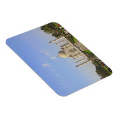 Magnet Flexible Taj Mahal, un mausolée situé à Agra, Inde, (Côté Droit)