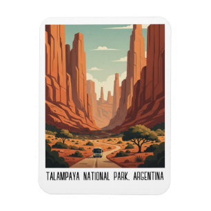 Magnet Flexible Talampaya Parc national Argentine Voyage
