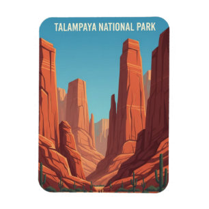 Magnet Flexible Talampaya Parc national Argentine Voyage