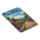 Magnet Flexible Talkeetna Alaska (Côté Droit)