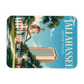 Magnet Flexible Tallahassee Floride (Horizontal)